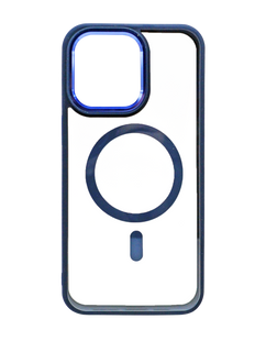 Чехол WAVE Ardor with MagSafe для iPhone 15 Pro Max clear midnight blue
