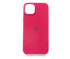 Силіконовий чохол Full Cover для iPhone 14 Plus rose red