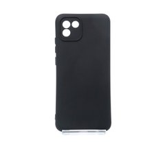Силіконовий чохол Full Cover для Samsung A03 black Full Сamera без logo
