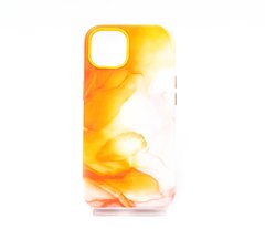 Чохол шкіряний Figura Series Case with MagSafe для iPhone 13 orange
