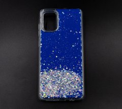 Накладка Wave Brilliant Case (TPU) для Samsung A71 blue