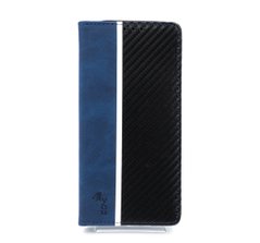 Чохол книжка Carbon для Xiaomi Redmi 9C blue/black (4you)
