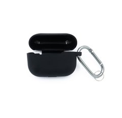 Чохол Silicone Case New for AirPods Pro + карабін black, box