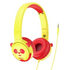 Навушники Hoco W31 Children headphones Panda yellow