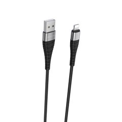USB кабель Borofone BX32 Munificent Lightning 5A/1m black