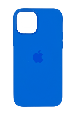 Силіконовий чохол with MagSafe для iPhone 12/12 Pro capri blue Smart animation
