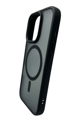 Чохол Fibra Metal Buttons with MagSafe для iPhone 16 Pro black