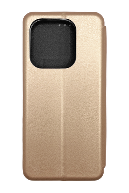 Чехол книжка Original кожа для Xiaomi Redmi 15C 4G (Europe version) gold