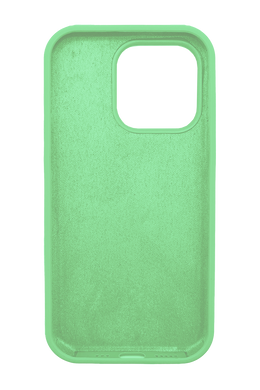 Силиконовый чехол Full Cover для iPhone 13 Pro fresh green