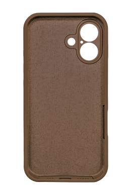 Силиконовый чехол Full Cover для iPhone 17 brown Full Camera