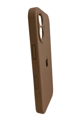 Силиконовый чехол Full Cover для iPhone 17 brown Full Camera