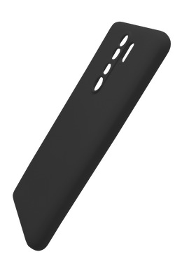 Силиконовый чехол SMTT для Xiaomi Redmi Note 8 Pro black Full Camera с микрофиброй