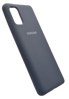 Силиконовый чехол Full Cover для Samsung A41 lavander grey