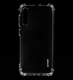 Чохол (TPU) Getman Ease logo для Samsung A50/A50S/A30S clear з посил.кутами