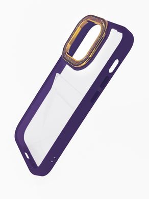 Чохол Swarovski для iPhone 15 Pro Max violet