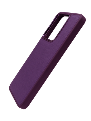 Силиконовый чехол Leather Case Classic для Xiaomi Redmi Note 13 4G violet