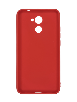 Силиконовый чехол SMTT для Huawei Y7 red