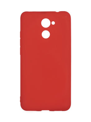 Силиконовый чехол SMTT для Huawei Y7 red