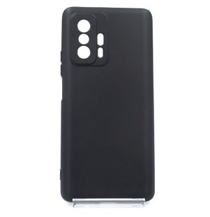 Силіконовий чохол Soft Feel для Xiaomi Redmi Mi 11T/ Note 11T Pro black Epic Fulll Camera