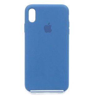 Силіконовий чохол Full Cover для iPhone XS Max navy blue
