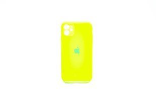 Силіконовий чохол Full Cover для iPhone 11 party green Full Camera