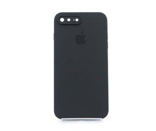 Силиконовый чехол Full Cover Square для iPhone 7+/8+ dark gray Full Camera