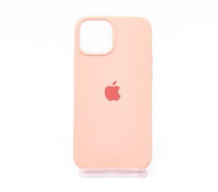 Силіконовий чохол Full Cover для iPhone 13 mini peach