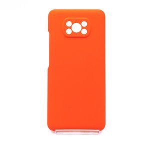 Силіконовий чохол WAVE Full Cover для Xiaomi Redmi Poco X3/Poco X3 Pro red Full Camera