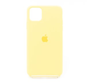 Силіконовий чохол Full Cover для iPhone 11 Pro Max yellow