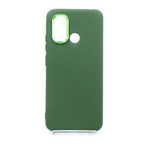 Силіконовий чохол Metal Frame для Xiaomi Redmi 12C army green (AA)