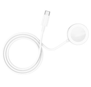 Бездротовий Зарядний Пристрій Borofone BQ13C (iWatch 1-8, SE/SE2/Ultra) white