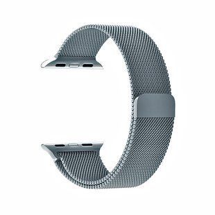 Ремешок Apple Watch Milanese loop 38mm/40mm/41mm space gray (Box)