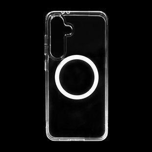 Чохол WAVE Clear (PC+TPU) with Magnetic Ring для Samsung S24 FE clear