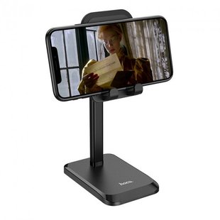 Тримач настільний Hoco PH27 Soaring metal desktop stand 4.7-10 black