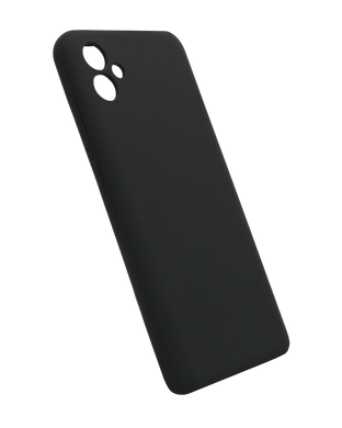 Силиконовый чехол Full Cover Lakshmi для Samsung A04E black (AAA) Full Camera без logo