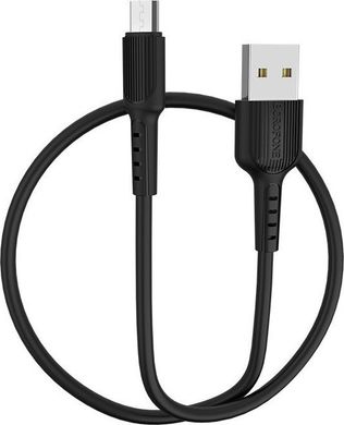 USB кабель Borofone BX16 micro 2.4A 1m black
