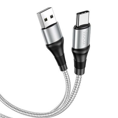 USB кабель Hoco X50 Excellent Type-C QC 3A/1m gray