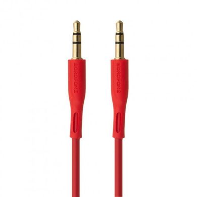 AUX кабель Borofone BL1 red