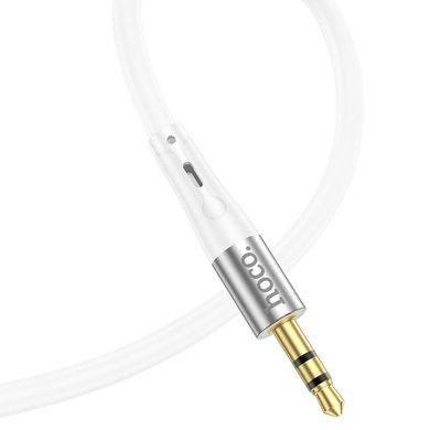 AUX кабель Hoco UPA22 AUX Audio cable 1m white