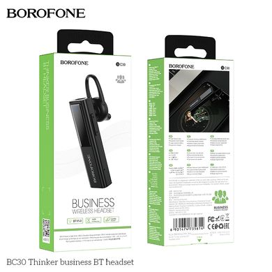 Bluetooth гарнитура Borofone BC30 Thinker business black