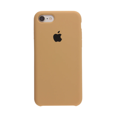 Силиконовый чехол для Apple iPhone 7/8 original gold