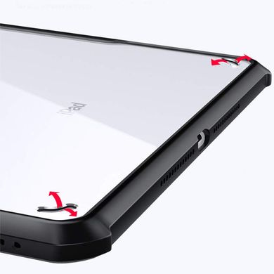 TPU+PC чохол Xundd для iPad 10.2" 2019/2020/2021 clear black