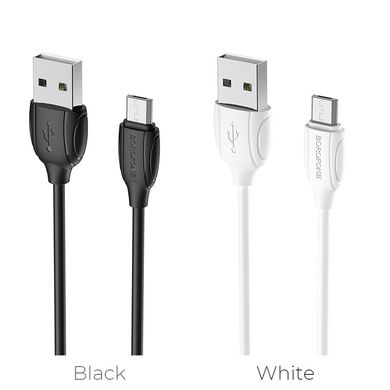 USB кабель Borofone BX19 Benefit Micro 2.4A/1m white