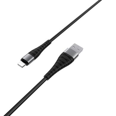 USB кабель Borofone BX32 Munificent Lightning 2.4A/1m black