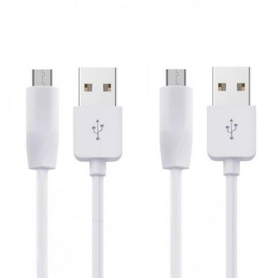 USB кабель HOCO X1 Rapid micro 1м white (2 pcs)