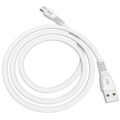 USB кабель Hoco X40 Noah Micro QC 2.4A/1m white