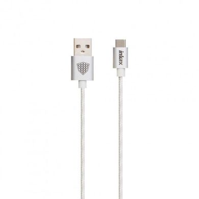 USB кабель Inkax CK-64 Type-C 2.1A 1m silver