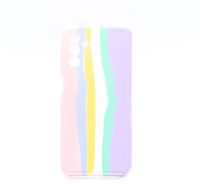 Силіконовий чохол Full Cover для Samsung A04S/13 5G Rainbow №1