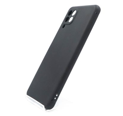 Силіконовий чохол Black Matt для Samsung A22/M22/M32 0.5mm black Full Camera