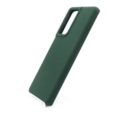 Силіконовий чохол WAVE Full Cover для Samsung S21 Ultra cyprus green